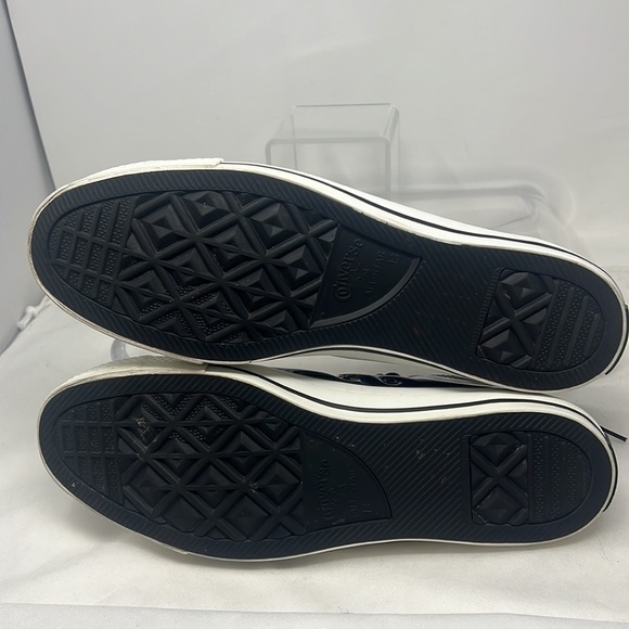 CONVERSE ALL STAR Sz 13 Mens Patent Leather Chuck Taylor Hightops Athletic Shoes - Picture 10 of 11